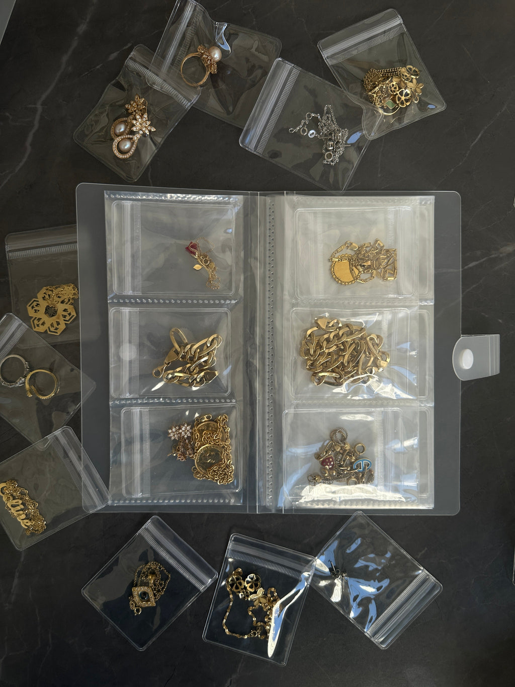 Album à bijoux + 60 pochettes GRATUITES